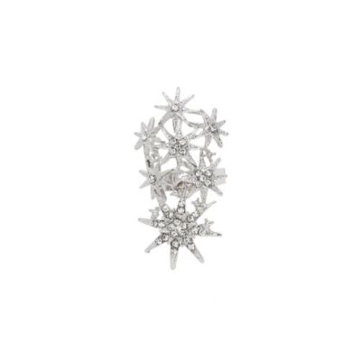 Women's Silver Celestrial Cocktail Ring