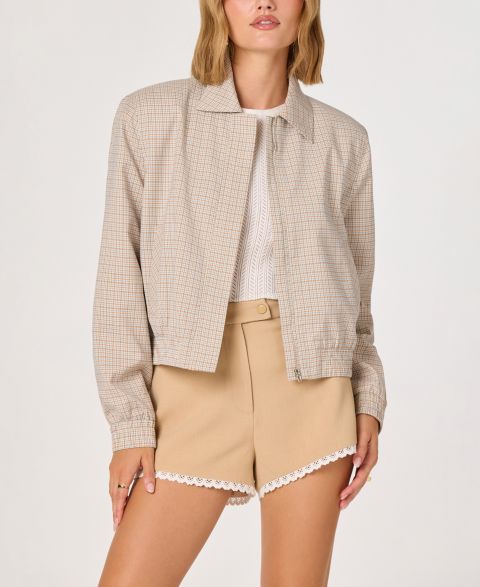 Женские куртки ASTR the Label Women's Reid Collared Jacket