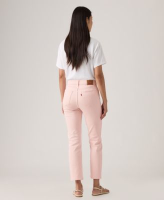 Women's Classic Mid-Rise Ankle Straight-Leg Jeans