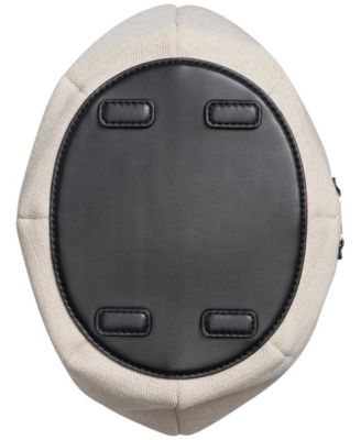 Weekend Woven Medium Bucket Bag