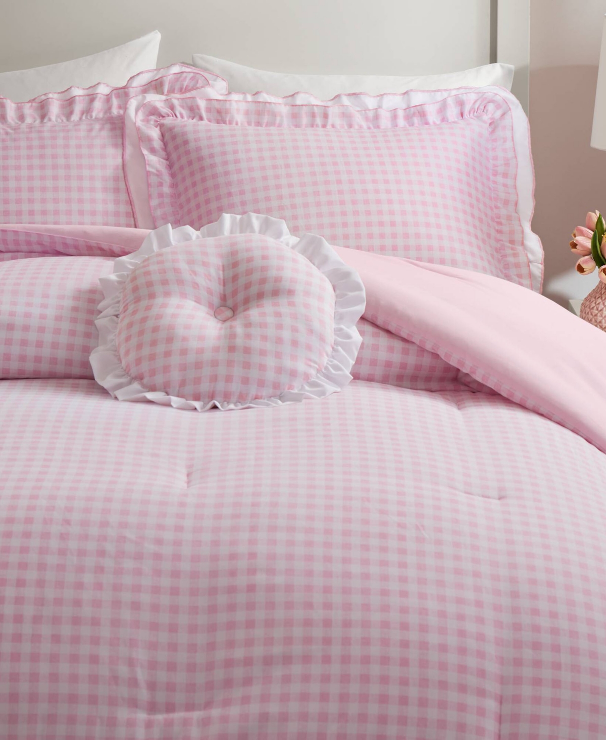 Intelligent Design Rowena Breathable Microfiber 4-Pc. Comforter Set, Full/Queen