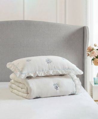 Aglaia Floral Down Alternative 2-Pc. Quilt Set, Twin/Twin XL