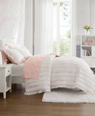 Liv Microfiber Down Alternative 3-Pc. Quilt Set, Full/Queen