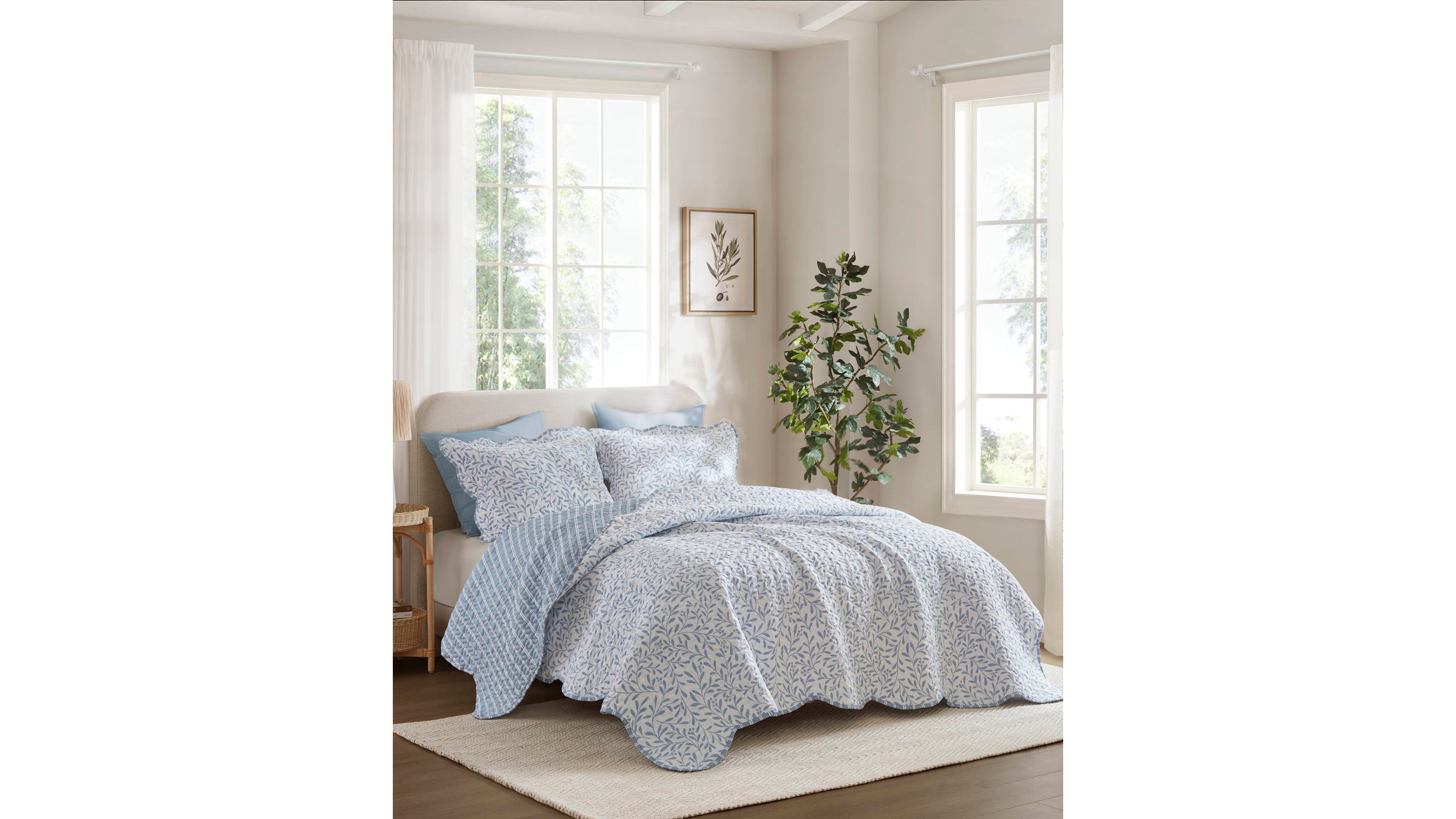 Madison Park Darcy Print 3-Pc. Quilt Set, King