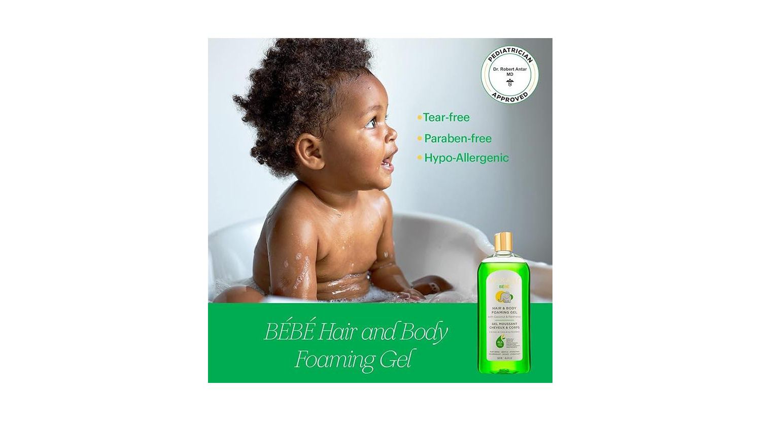 Baby Hair & Body Foaming Gel