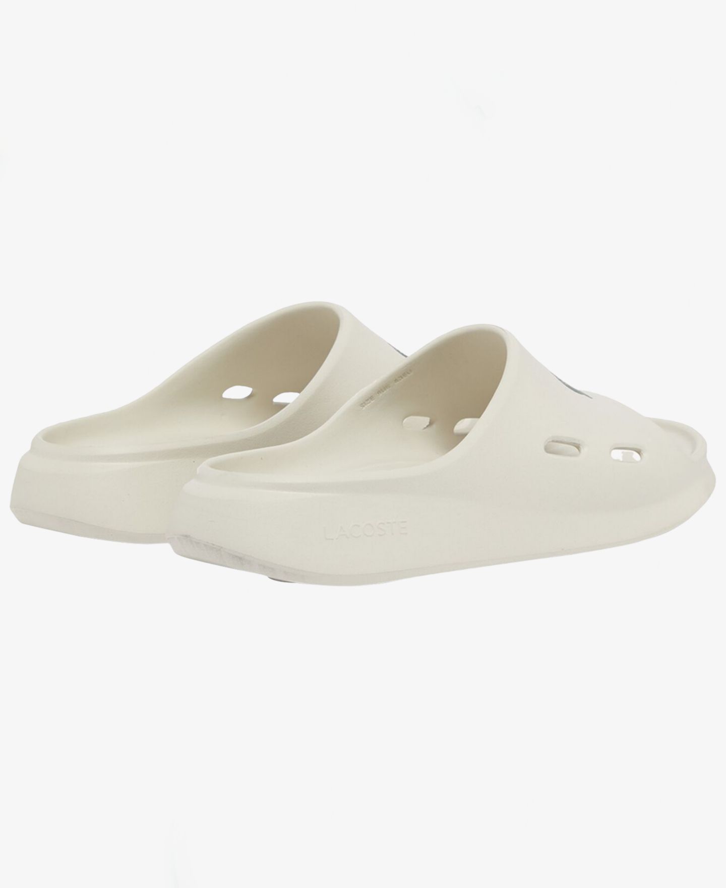 Мужские сандалии Lacoste Meduz Slip-On, цвет: Молочный белый — фото 6