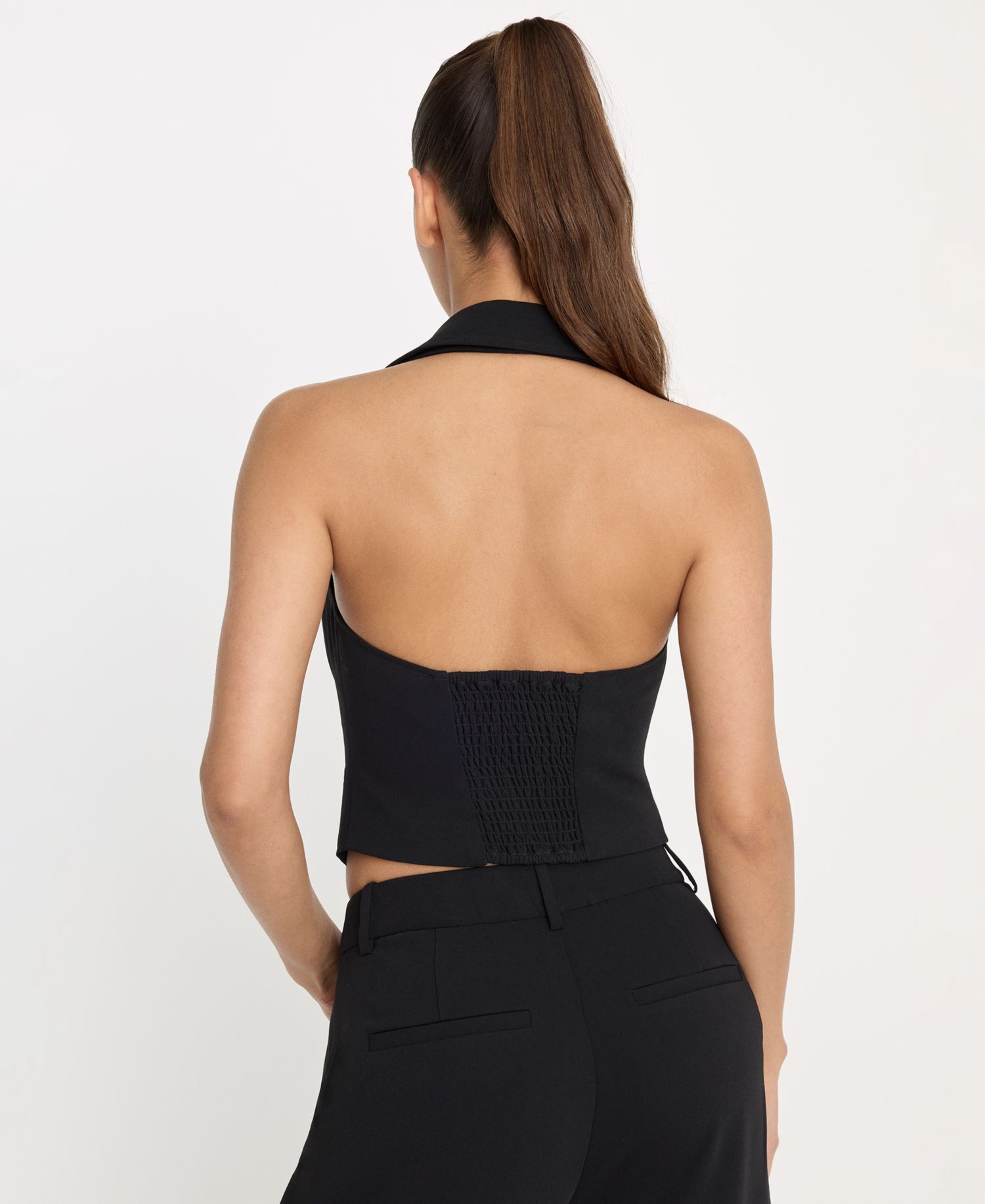 Women's Halter Neck Vest, Regular & Plus Size