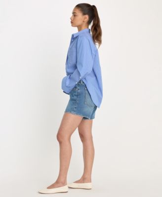 Women's Mid-Rise Belt Loop Shorts