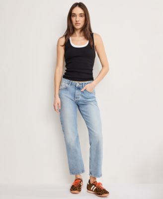 Women's Straight Ankle Jeans