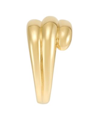 Triple Row Band Ring in 10k Yellow Gold