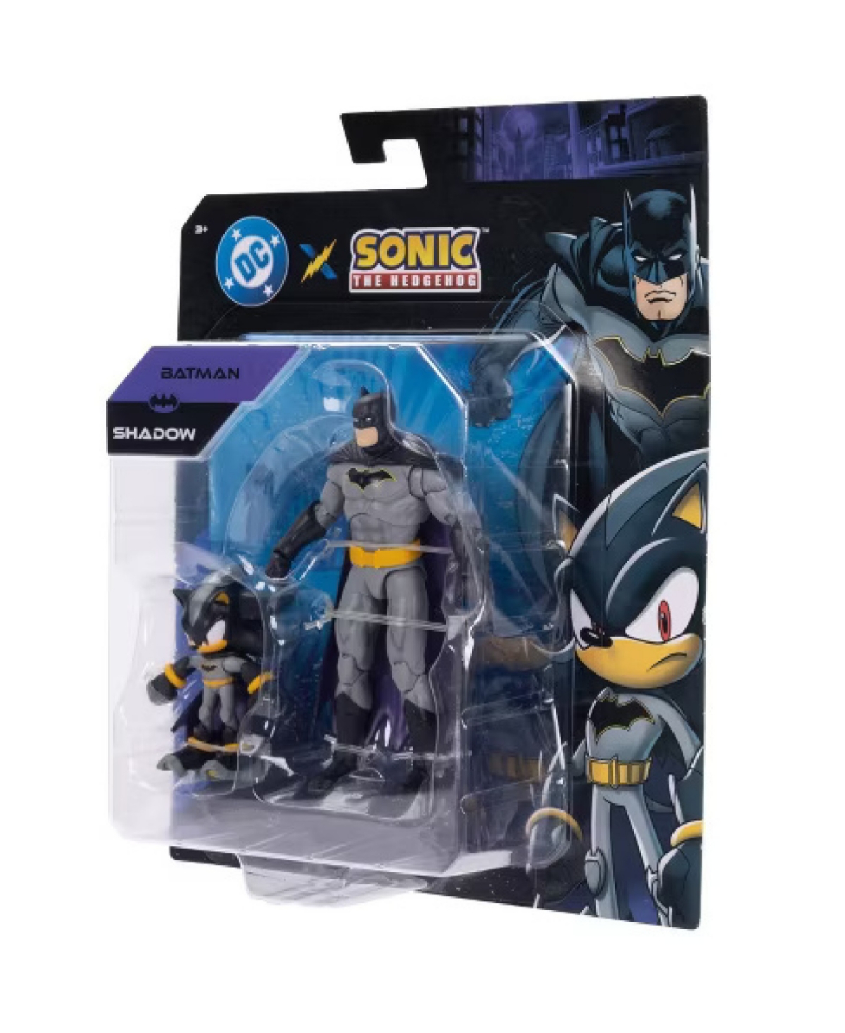 Sonic The Hedgehog Shadow and Batman Action Figures