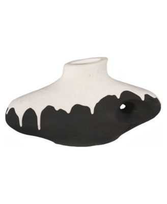 Porcelain Wide Drip Vase