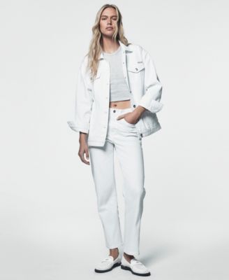 Women's Denim Oversized Trucker Jacket