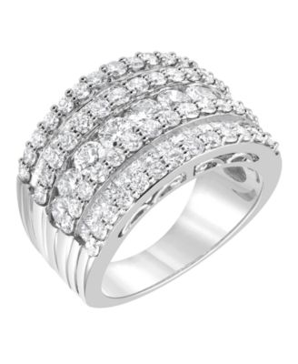 Diamond Ring (3 ct. t.w.) in 14k White Gold