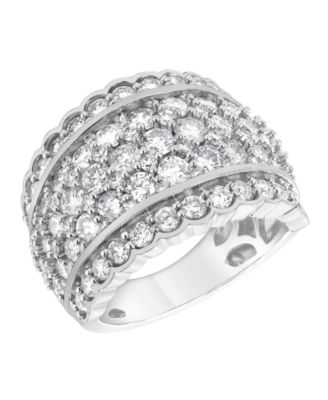 Diamond Ring (3 ct. t.w.) in 14k White Gold