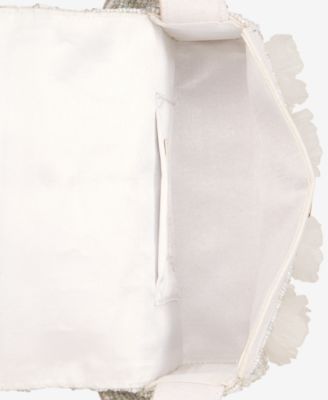 Beaded 3D Flower Top Handle