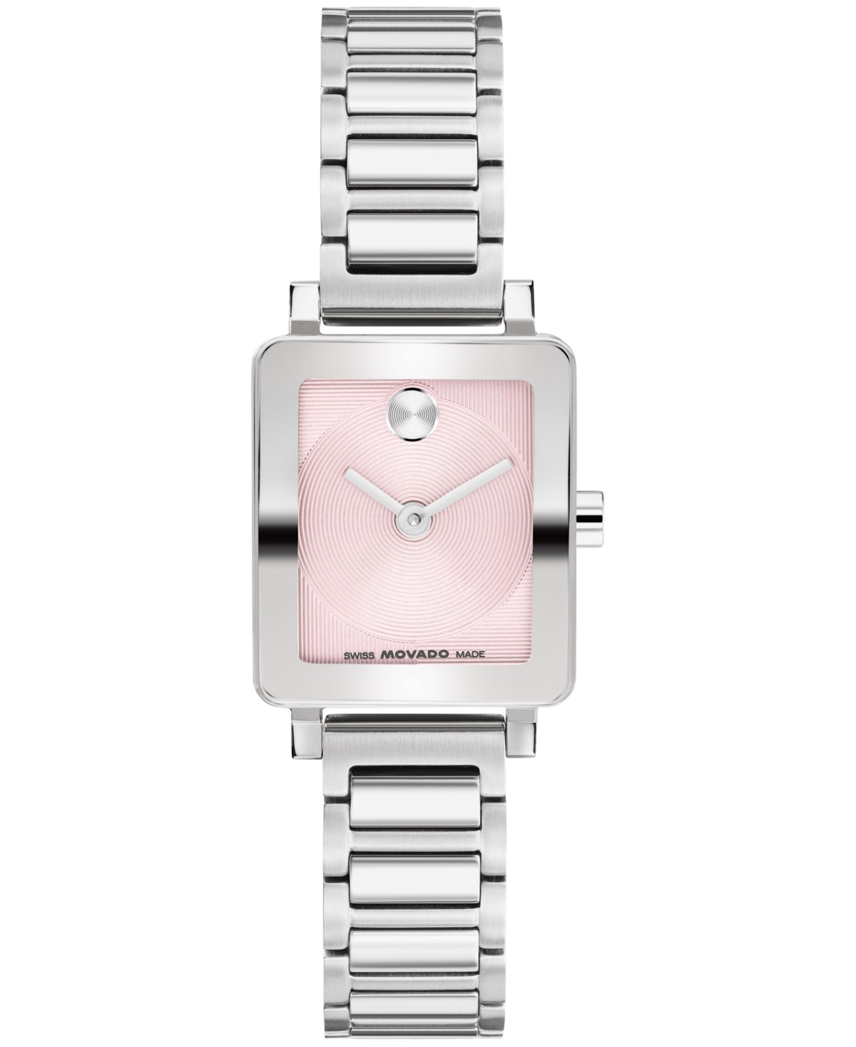 Movado Women's Bold Evolution 2.0 Mini Tank Swiss Quartz Stainless Steel Watch, 20x23mm — фото 1