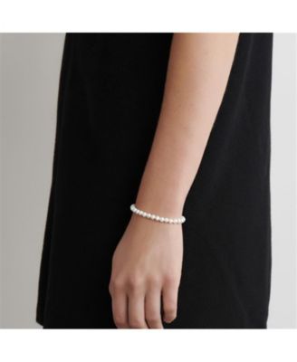 Freshwater Pearl Bracelet with Stainless Steel Findings, AA+ Grade Pearls