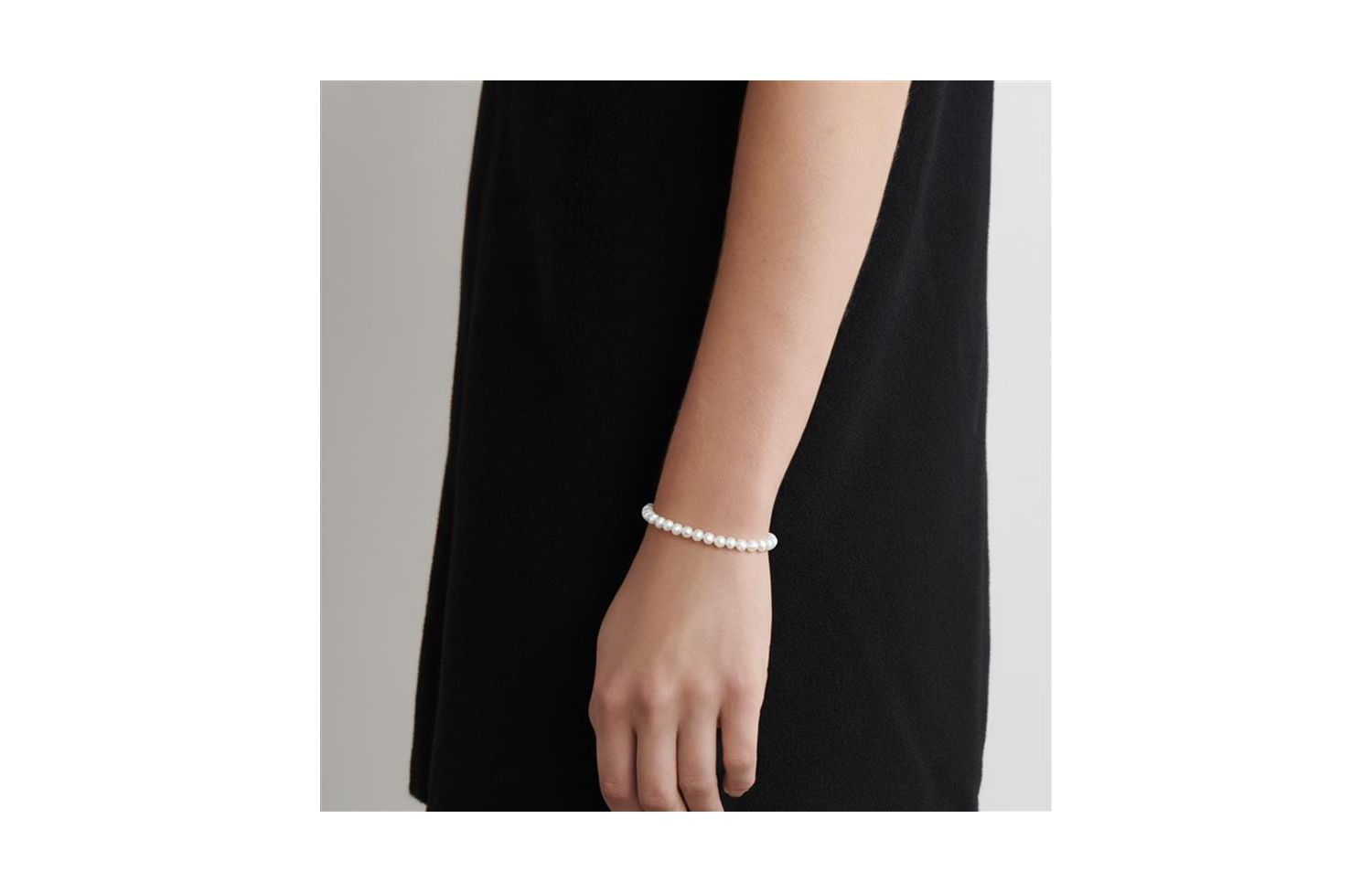 Freshwater Pearl Bracelet with Stainless Steel Findings, AA+ Grade Pearls