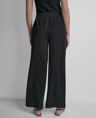 Women's Mini Logo Ewaist Pull-On Pants