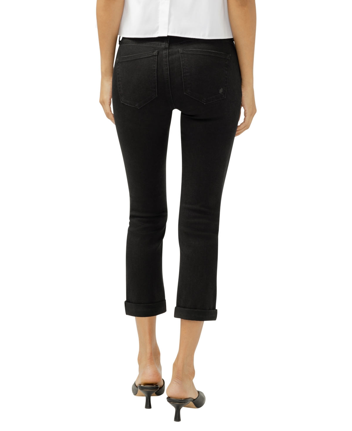 Silver Jeans Co. Women's Suki Mid Rise Luxe Stretch Capri