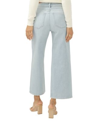 Women's Avery High-Rise Wide Leg Cropped Jeans