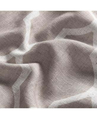 Medalia Geometric Window Curtain Panel