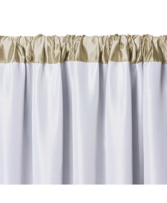Versailles Faux Silk Blackout Window Curtain