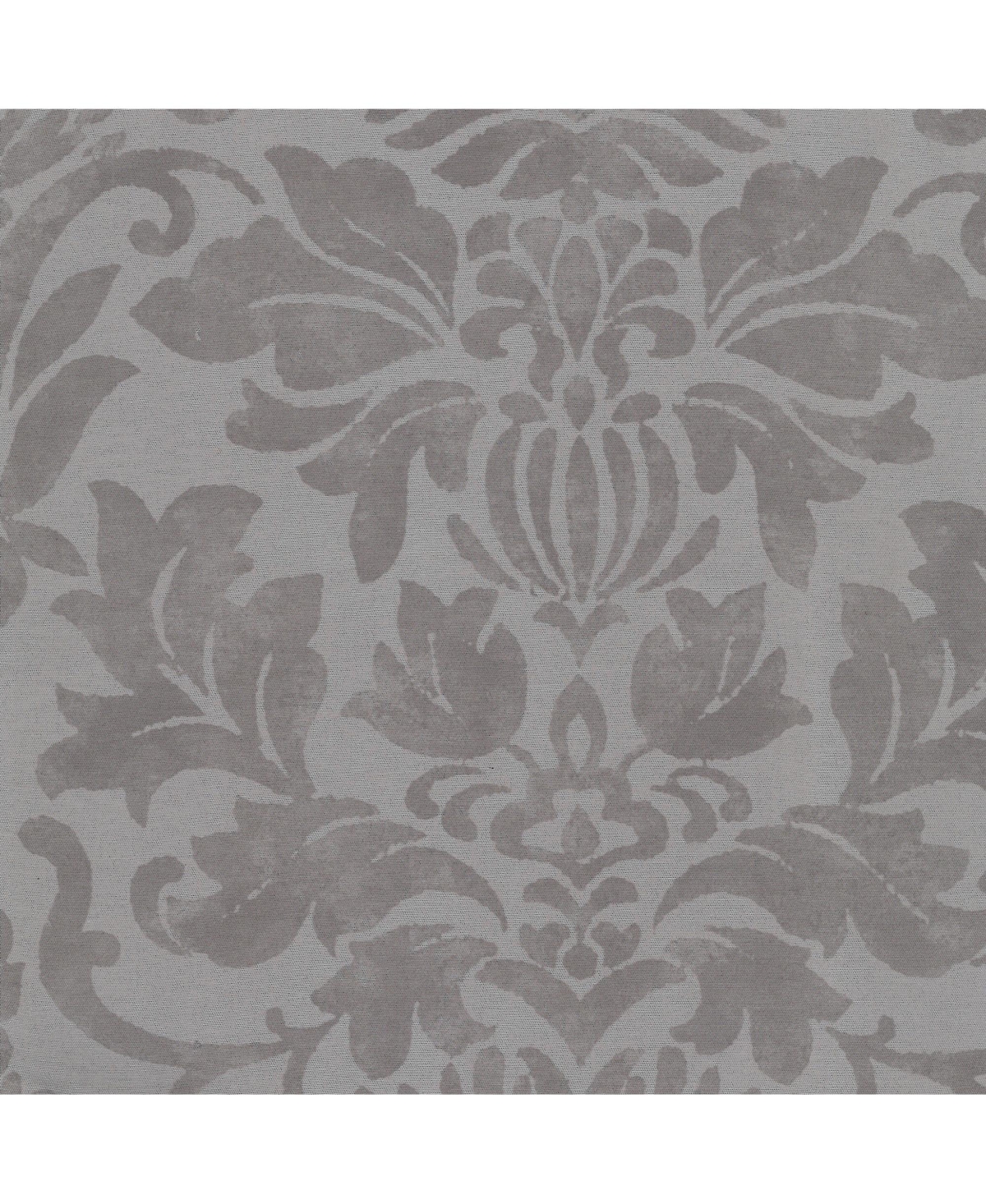 Elrene Home Fashions Antonia Damask Print Waterfall Tassel Window Valance