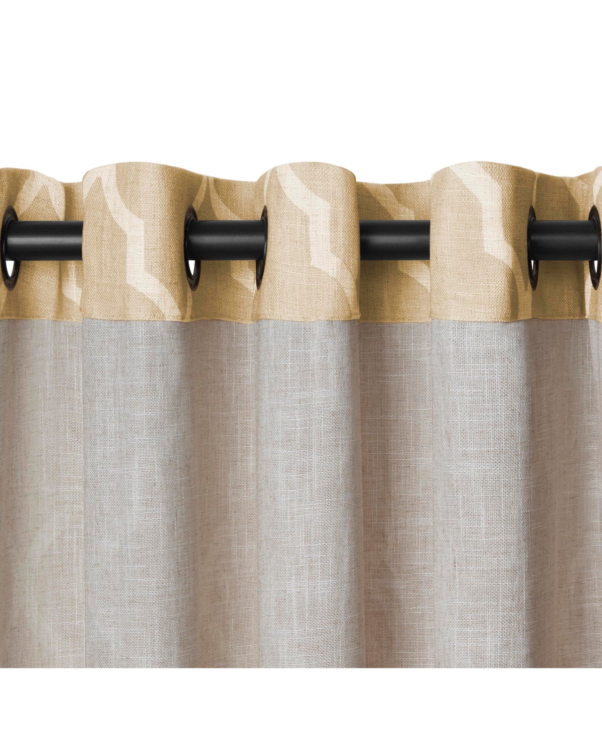 Elrene Home Fashions Medalia Geometric Window Curtain Panel