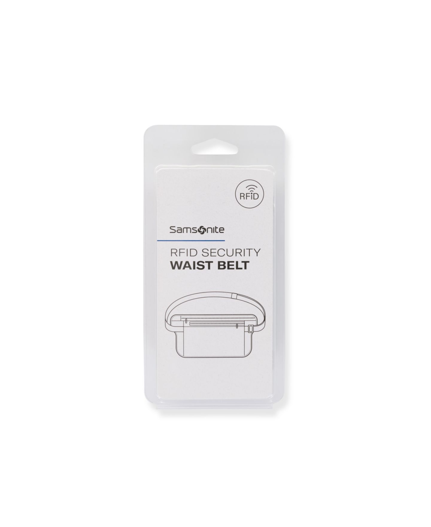 Ремень Samsonite RFID Waist Belt, цвет: Чёрный — фото 3