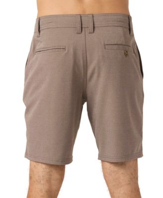 Men's Fixed Waist Regular-Fit Hybrid Shorts