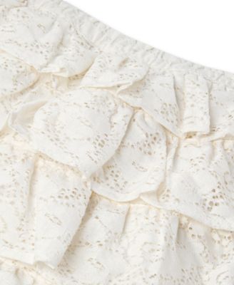 Girls' 5-18 Lace Mini Skort