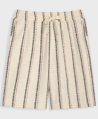 Men's Striped Relaxed 9" Pull-On Shorts