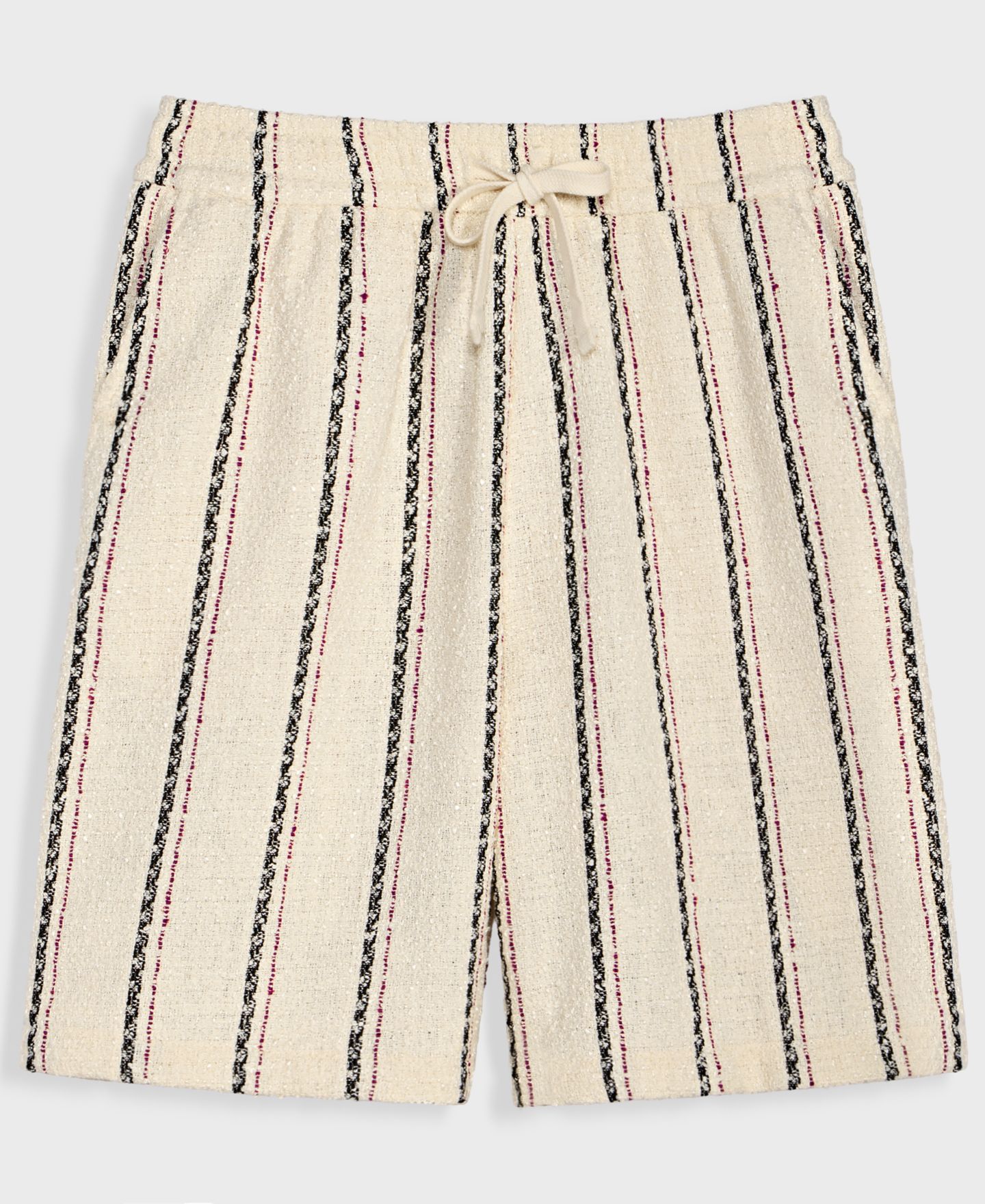 Мужские шорты Mode of One Striped Relaxed 9" Pull-On, цвет: Состаренный песочный — фото 2