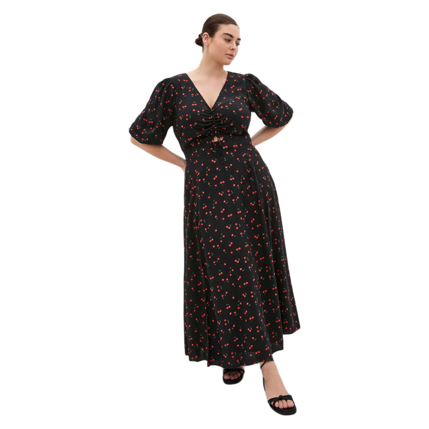 Women's Aliya Elbow Sleeve Maxi Dress