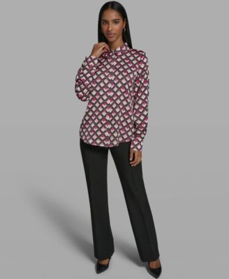 Women's Woven Collared Blouse