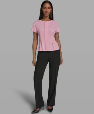 Women's Crewneck Cut and Sew Top