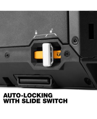 StackTech 3-Drawer Tool Box, Durable Plastic Storage Organizer