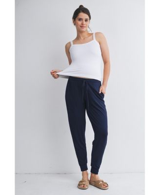 Maternity Relaxed Fit High Rise Joggers