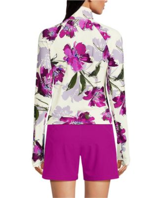 Women's SunShade UPF 50 Quarter Zip Rash Guard