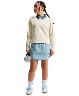 Girls' 7-16 Sportswear Collection Long-Sleeve Polo Top