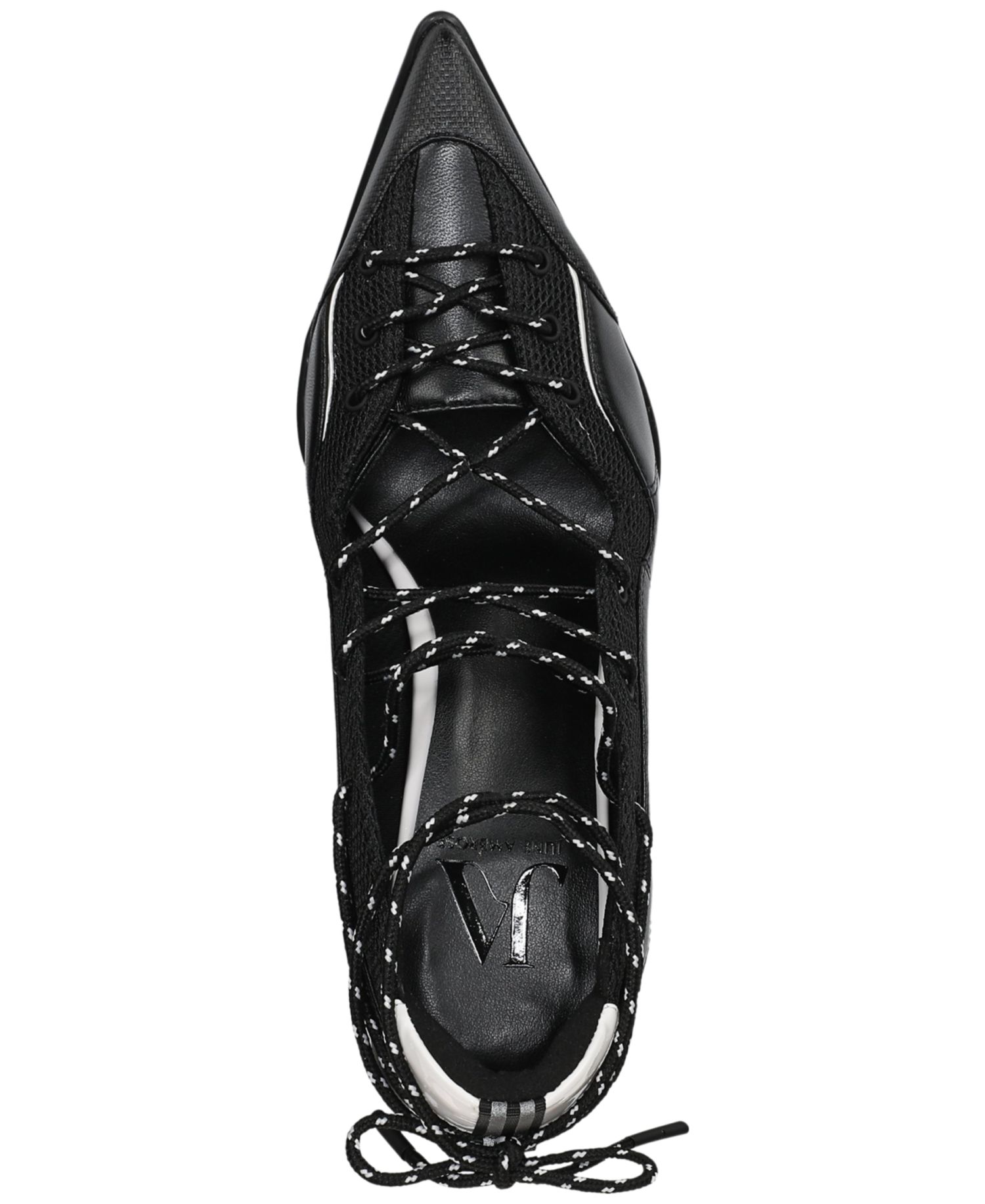 x June Ambrose Women's Zyra Lace-Up Sneaker Pumps
