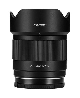 AF 25mm f/1.7 Air E Lens (Sony E) with Pen Lens Cleaner,Lens Wrap, Cap Keeper for Camera Lens,Photo Video Art Suite Software Kit