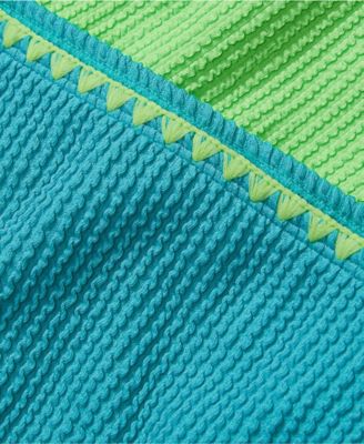 Girls Chlorine Resistant Embroidered Bikini Swimsuit Set