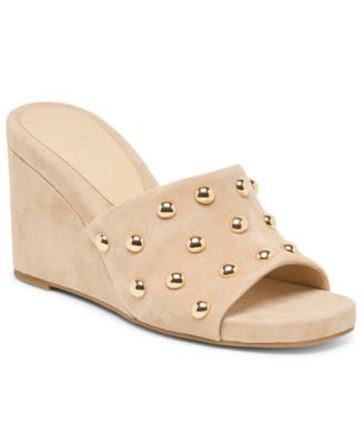 Women's Holta Studded Slip-On Wedge Sandals