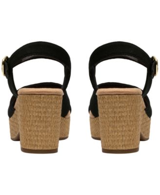 Women's Nerisa Twist Round Toe Wedge Sandals