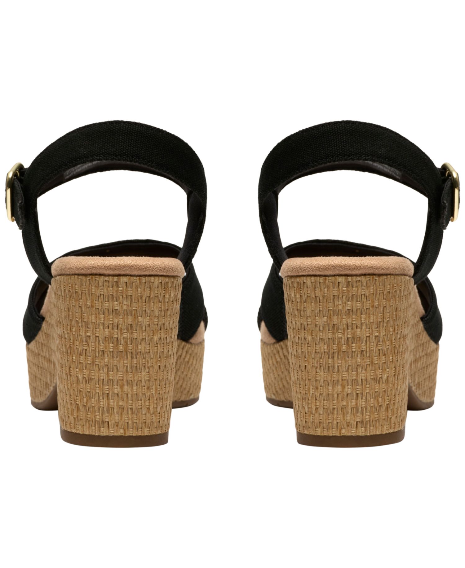 Women's Nerisa Twist Round Toe Wedge Sandals