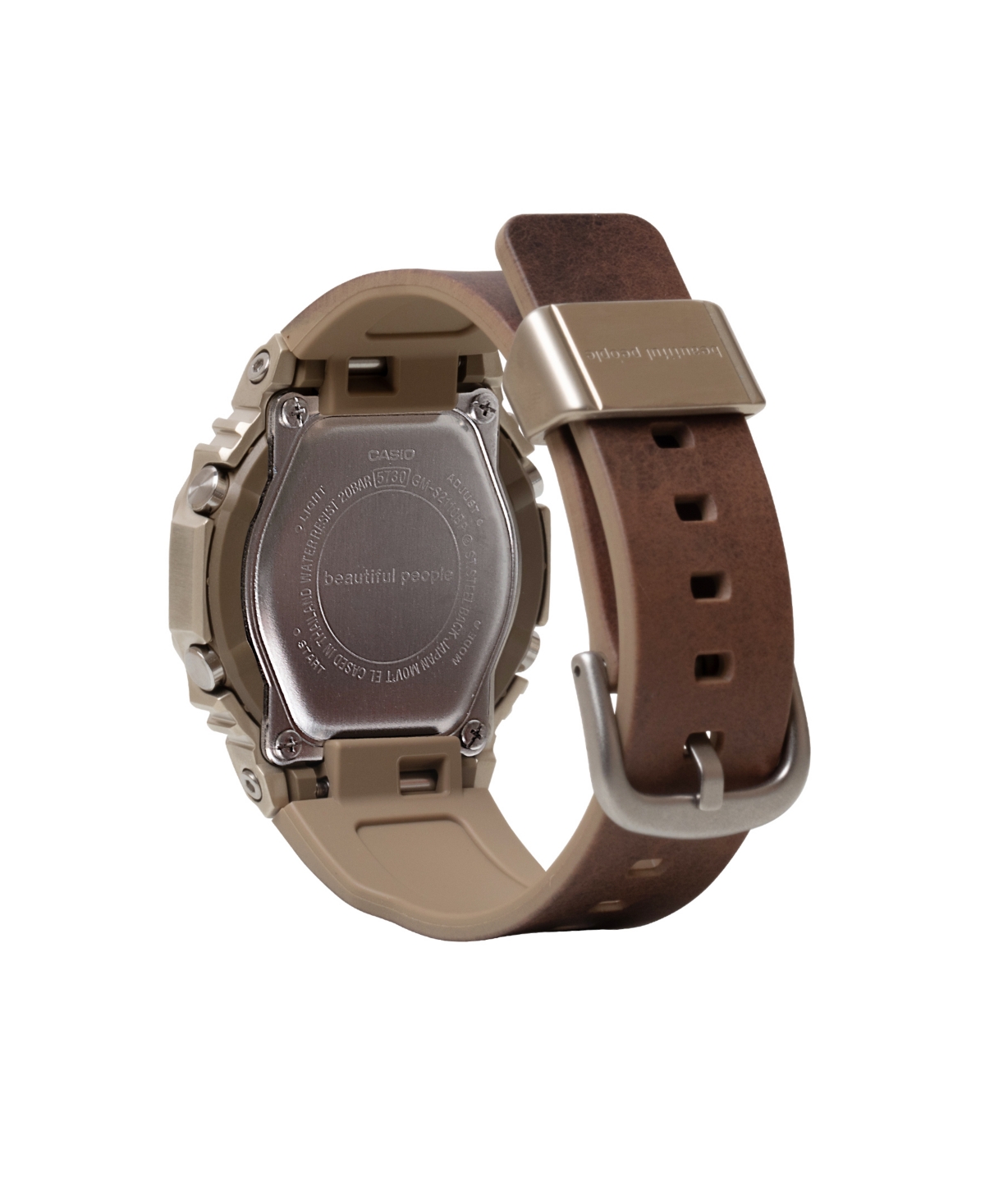 G-Shock Women's Japanese Quartz GMS2110BP-5A Brown Resin Watch 40.5mm