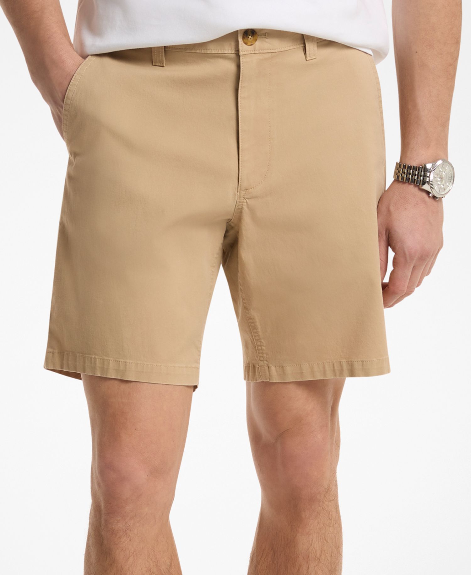 Men's Signature Stretch-Cotton Shorts